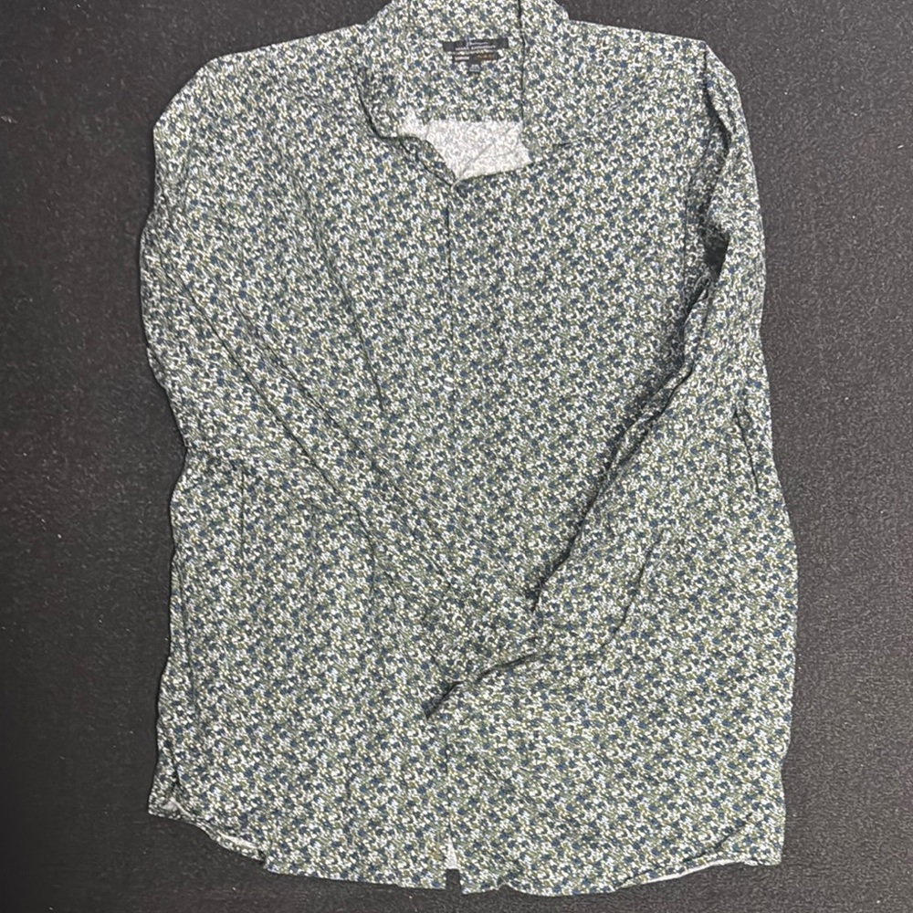 Marc Anthony Green Casual Button Down Shirt